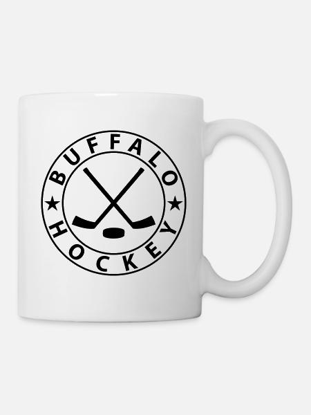Buffalo Eishockey - Tasse - Weiß