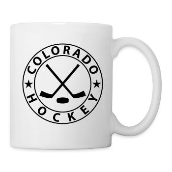 Colorado Eishockey - Tasse - Weiß - Rechts