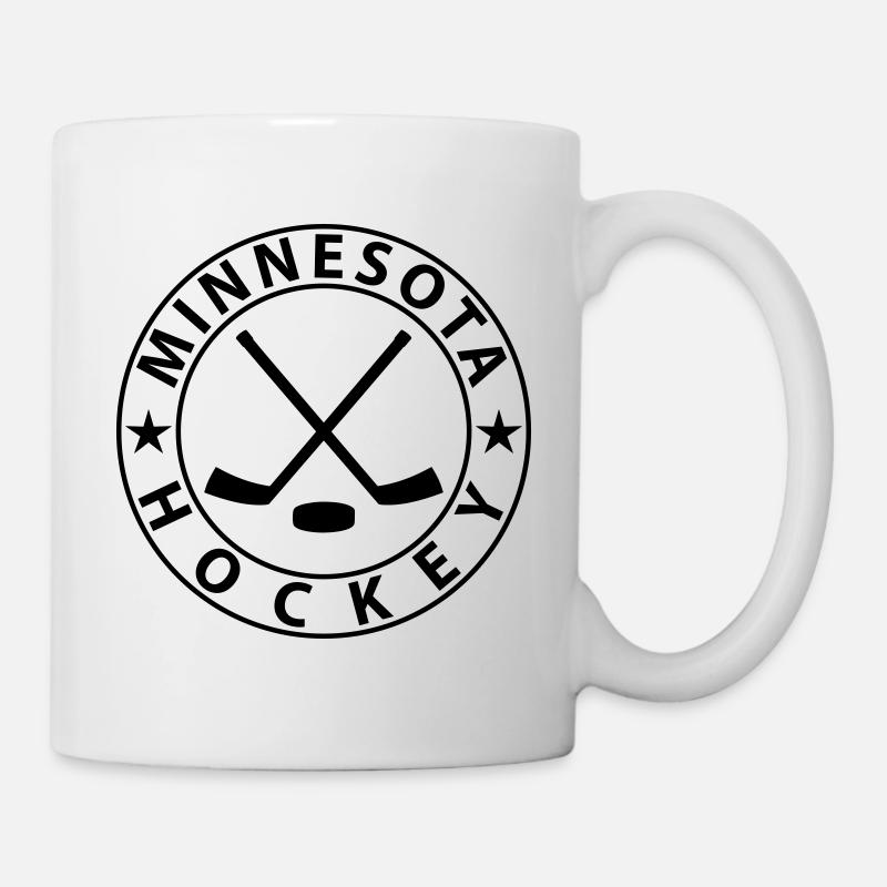 Minnesota Eishockey - Tasse - Weiß