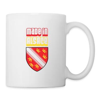 Made in Alsace - Mug - white - Right