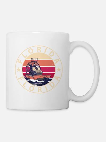 Floride Everglades - Mug blanc - blanc