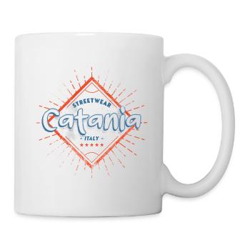 Catane Italie Ville Skyline Accueil Amour Vacances - Mug blanc - blanc - Droite