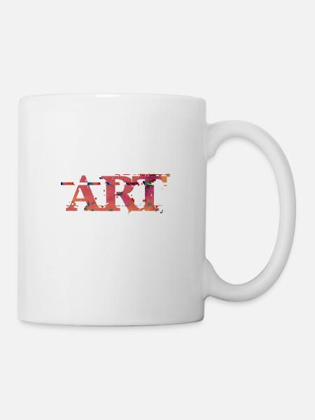 KUNST - Tasse - Weiß