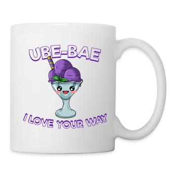 Philippinen Filipino Ube Nachtisch I Geschenk - Tasse - Weiß - Rechts