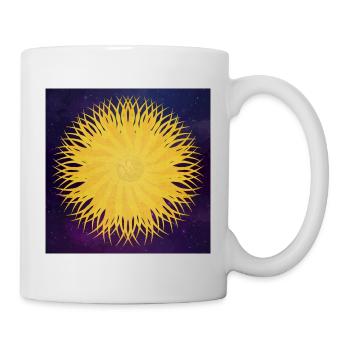 Light symbol sun - soul sign - universe - Mug - white - Right