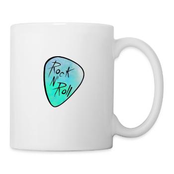 Rock and Roll Guitar Pick! - Mug - white - Right