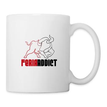 Feria-süchtig - Tasse - Weiß - Rechts