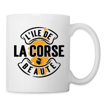 La Corse - Mug blanc - blanc - Droite
