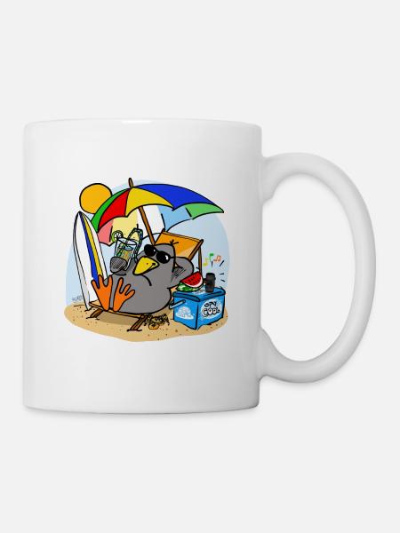 Joyeux été - Mug blanc - blanc
