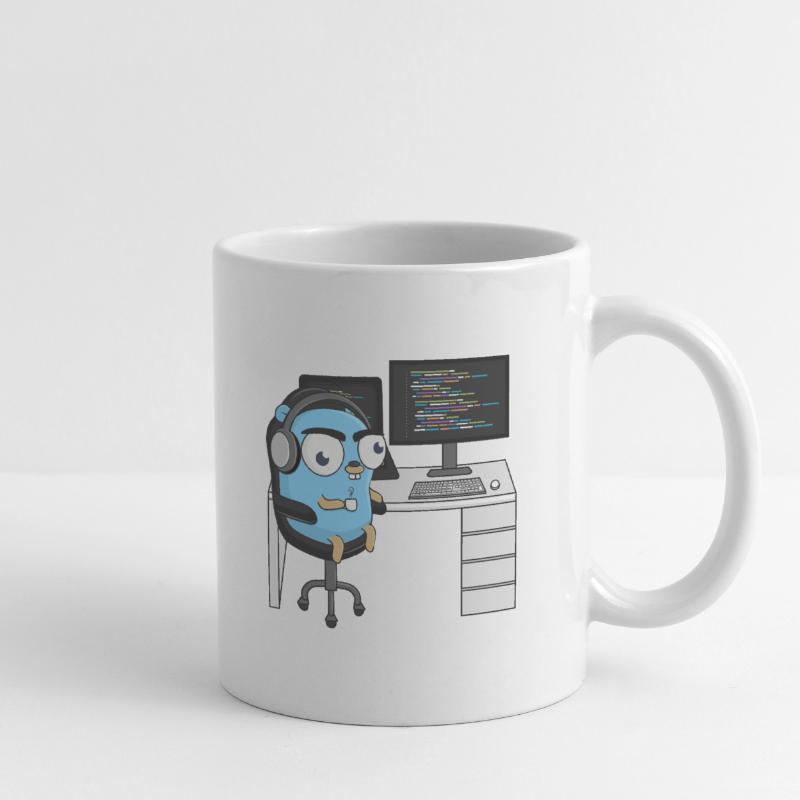 Gopher-Codierung Tasse