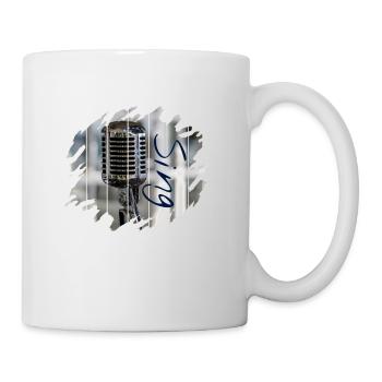 singen - Tasse - Weiß - Rechts