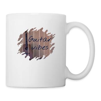 Guitare - Mug blanc - blanc - Droite