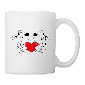 HUNDE - TIERE - LIEBE - TIERLIEB - KINDER - BABY - Tasse - Weiß - Rechts