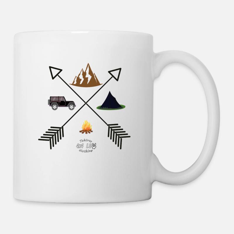 Outdoor Arrows - Mug - white