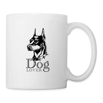 Dog lover - cadeau pour propriétaire de chien - Mug blanc - blanc - Droite