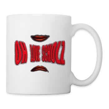 Scholzism; oh love Scholz; Bundeskanzler; Humor: - Tasse - Weiß - Rechts