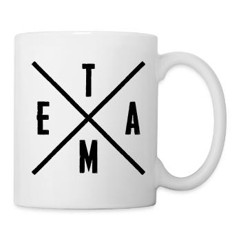 Équipe Armoiries Sport Football JGA Enterrement de vie de garçon - Mug blanc - blanc - Droite