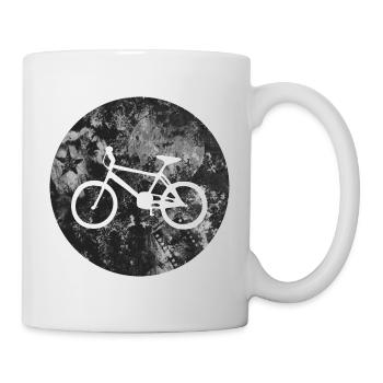 Fahrrad Design - Tasse - Weiß - Rechts