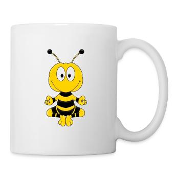 BIENE - YOGA - PILATES - TIER - KIND - BABY - Tasse - Weiß - Rechts