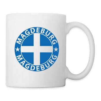 Magdeburg - Tasse - Weiß - Rechts