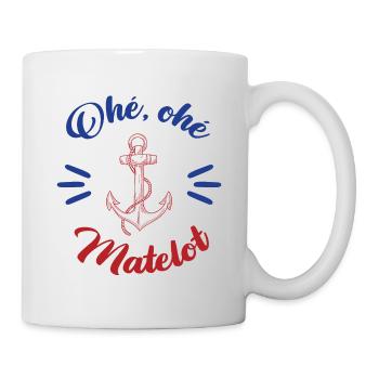 Ohé, ohé Matelot - Mug blanc - blanc - Droite