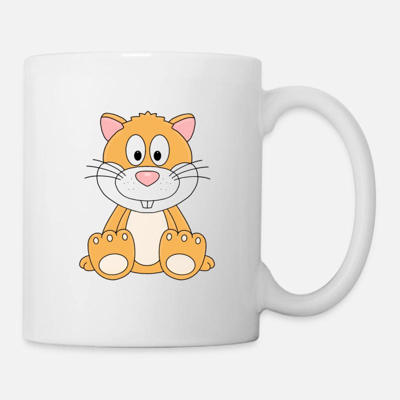 HAMSTER - TIER - KIND - BABY - Tasse - Weiß