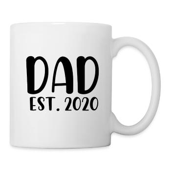 Dad est 2020 - Mug - white - Right