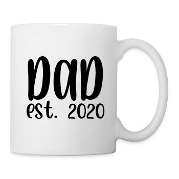 Dad est 2020 - Mug - white - Right