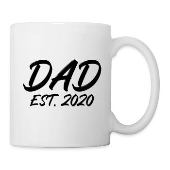 Dad est 2020 - Mug - white - Right