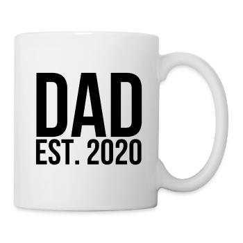 Dad est 2020 - Mug - white - Right