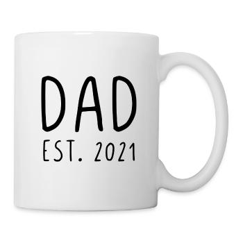 Papa est 2021 - Mug blanc - blanc - Droite