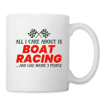 Boat Racing Powerboat Speedboat Offshore Race - Mug - white - Right