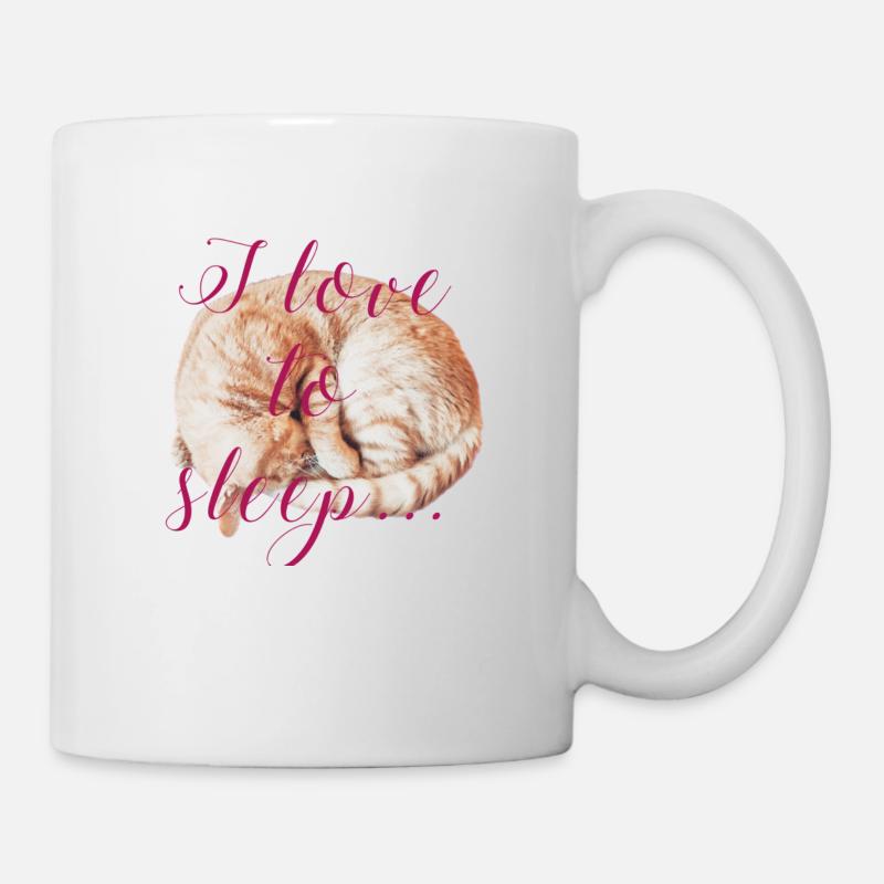 Amour du sommeil - Mug blanc - blanc