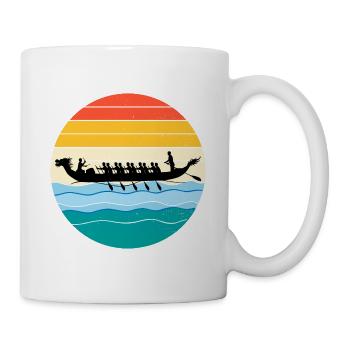 Dragon Boat Racing Crew Paddlers Water Sport - Mug - white - Right
