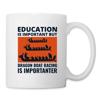 Dragon Boat Racing Crew Paddlers Water Sport - Mug - white - Right
