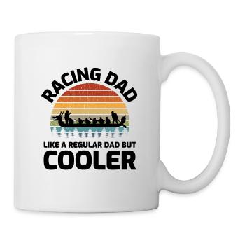 Dragon Boat Racing Crew Paddlers Dad Water Sport - Mug - white - Right