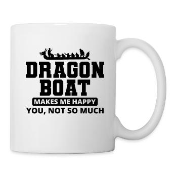 Dragon Boat Racing Crew Paddlers Water Sport - Mug - white - Right