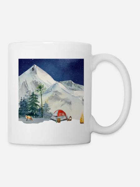 Outdoor Camping - Mug - white