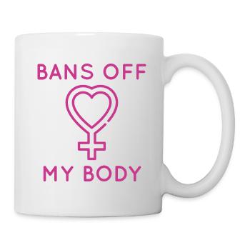 Bannit mon corps - Mug blanc - blanc - Droite
