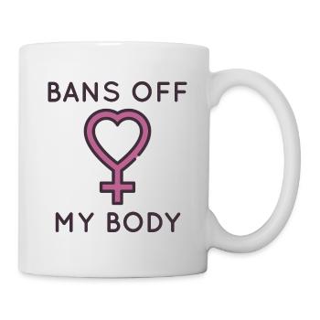Bannit mon corps - Mug blanc - blanc - Droite