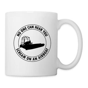 Airboat Fanboat Airboating Planeboat Bateau de marais - Mug blanc - blanc - Droite