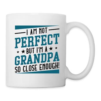 Je ne suis pas parfait mais je suis un grand-père si proche - Mug blanc - blanc - Droite