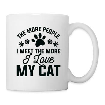 I Love My Cat - Mug - white - Right