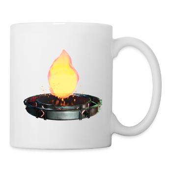 Growing Fire in Sci-Fi Plataform - Mug - white - Right