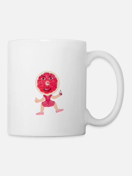 Hampelmuse - Tasse - Weiß