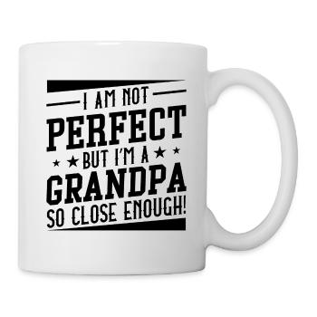 Je ne suis pas parfait mais je suis un grand-père si proche - Mug blanc - blanc - Droite