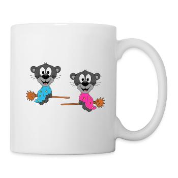 PANTHER - HEXEN - HEXENBESEN - LIEBE - LOVE - Tasse - Weiß - Rechts