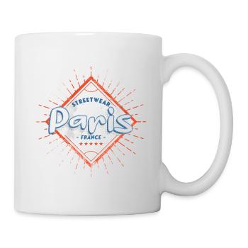 Paris France City Skyline Home Love - Mug - white - Right