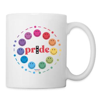 Fierté Amsterdam - Mug blanc - blanc - Droite
