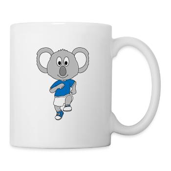 KOALA - LAUFEN - JOGGEN - SPORT - SPORTLER - Tasse - Weiß - Rechts